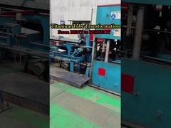 Trasformazione del tubo di titanio da piegato a perfetto