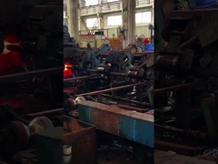 Processo di perforazione di tubi in acciaio senza saldatura: : Da solido a cavo cavo