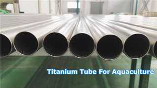Titanium Tube For Offshore Aquaculture 22mm Max Wt